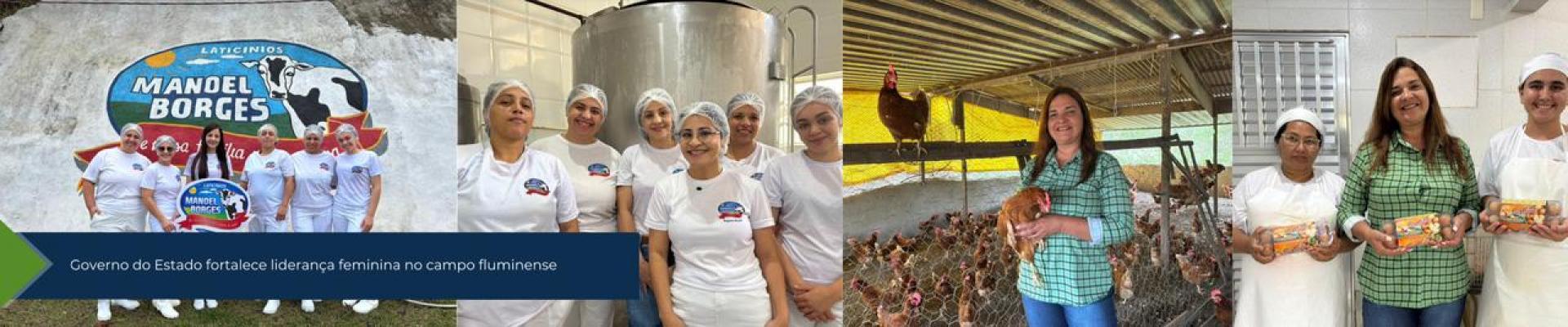 Governo do Estado fortalece liderança feminina no campo fluminense