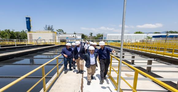 Governo do Estado e Iguá Inauguram modernização da Estação de Tratamento de Esgoto da Barra da Tijuca
