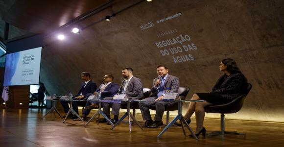 Secretário Nicola Miccione foi moderador no painel “Rio de Janeiro: Gestão Hídrica e Futuro das Águas