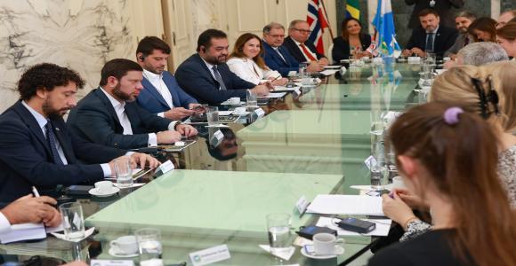 Governo discute investimentos no setor de energia com o Governo da Noruega