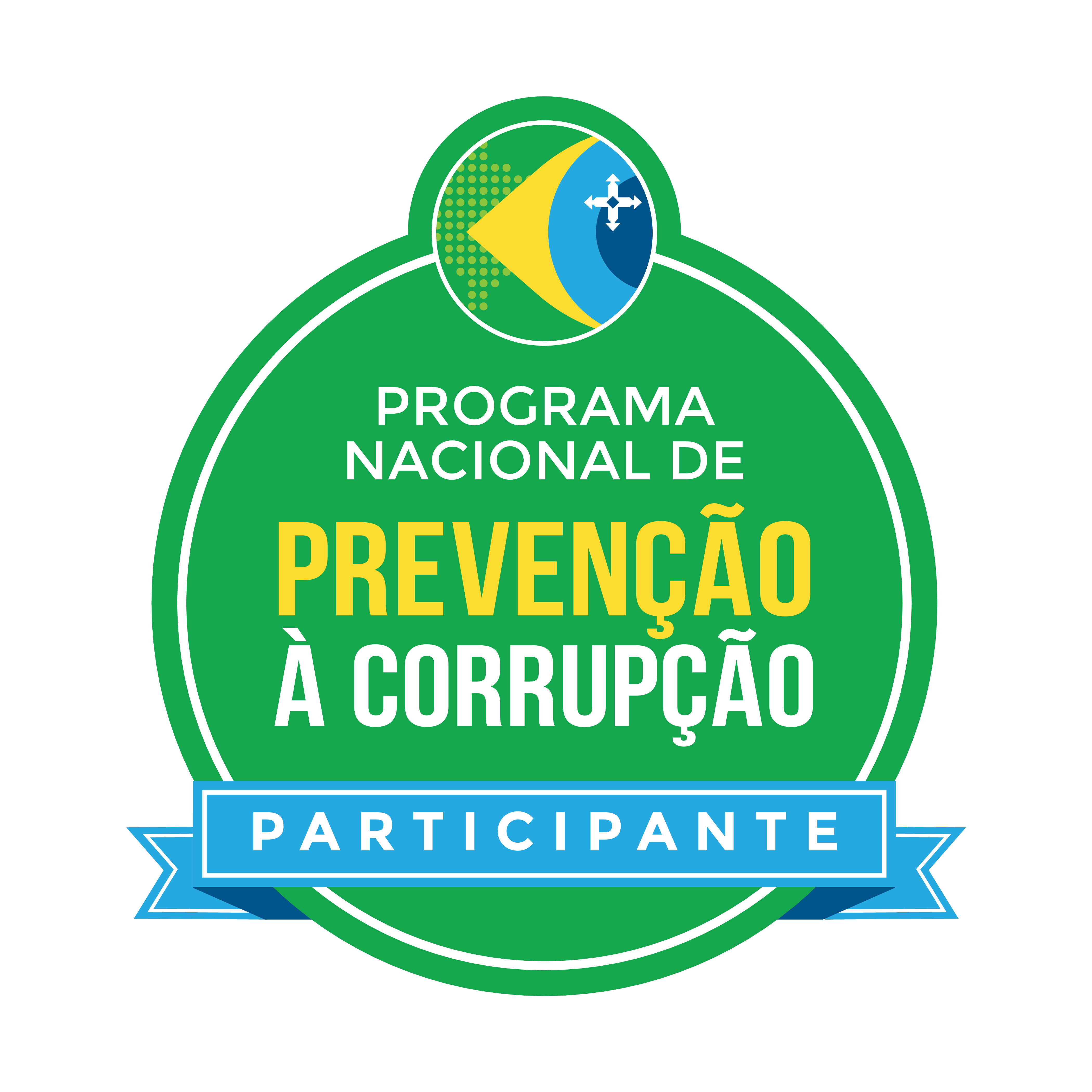 Arte do programa Nacional de Prevenção à Corrupção