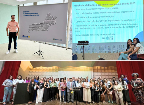 Ouvidor da Ceasa/RJ participa de encontro da Rede de Ouvidorias e Transparência do Estado do Rio de Janeiro