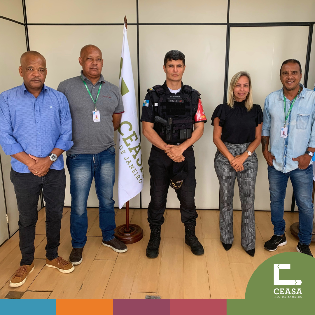 Guth Quintanilha, Denilson Santanna Brandão, major Frota, Bianca de Carvalho e Fabiano Franco