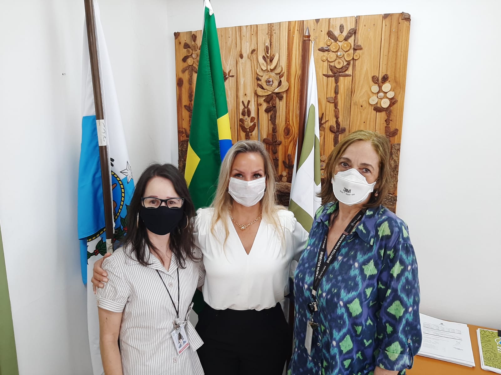 Susam Azevedo, Bianca de Carvalho e Jovita Belfort.