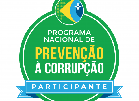 Arte do programa Nacional de Prevenção à Corrupção