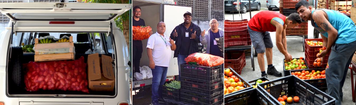 Ceasa/RJ doa 9 toneladas de alimentos a instituições assistenciais no Rio de Janeiro, com recursos do PAA - Termo de Adesão