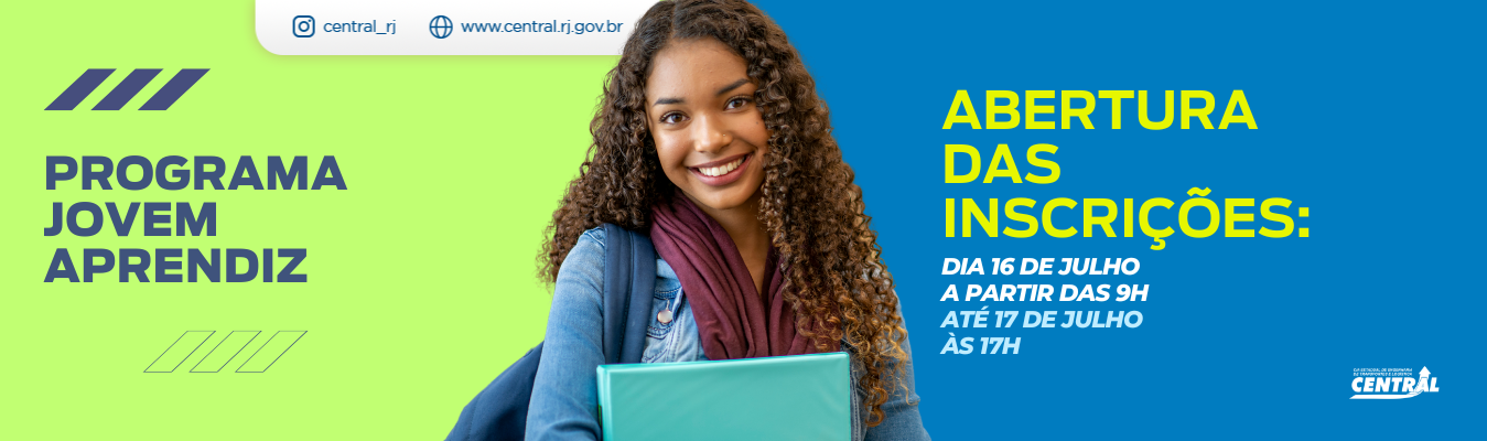 Central Logística abre inscrições para processo seletivo de Jovem Aprendiz