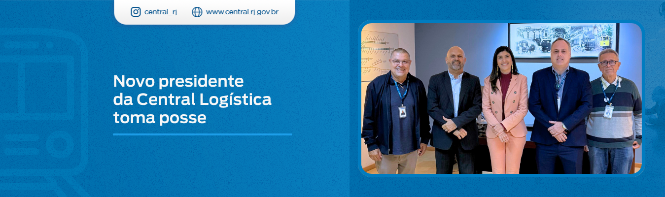Novo presidente da Central Logística toma posse