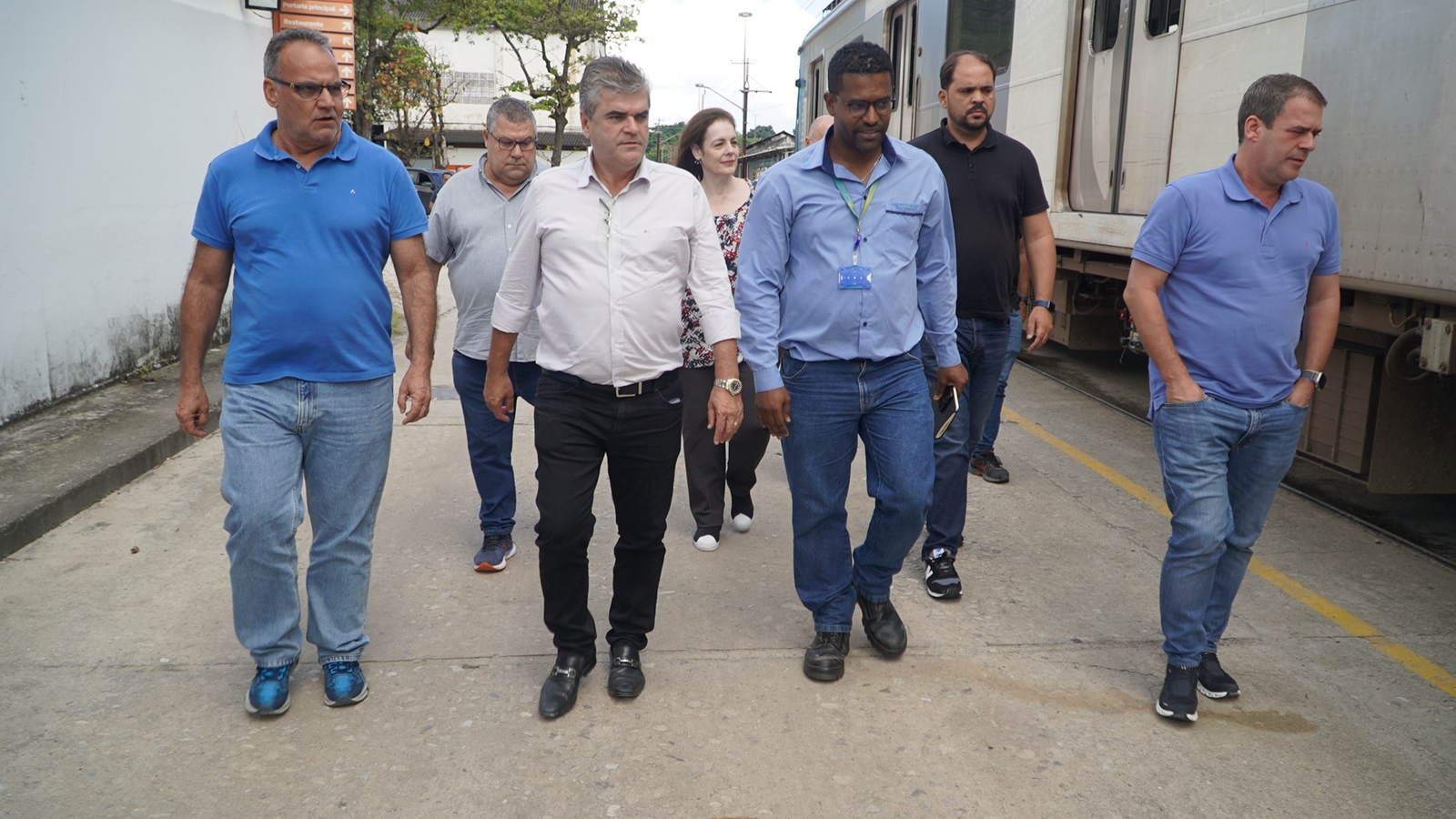 Visita ao Centro de Controle Operacional da SuperVia