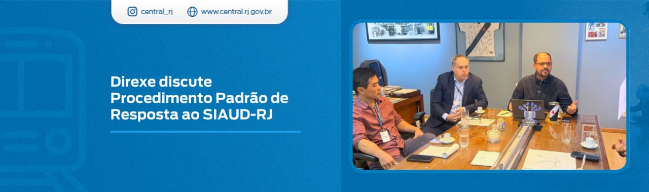 Direxe discute e delibera Procedimento Padrão de Resposta ao SIAUD-RJ