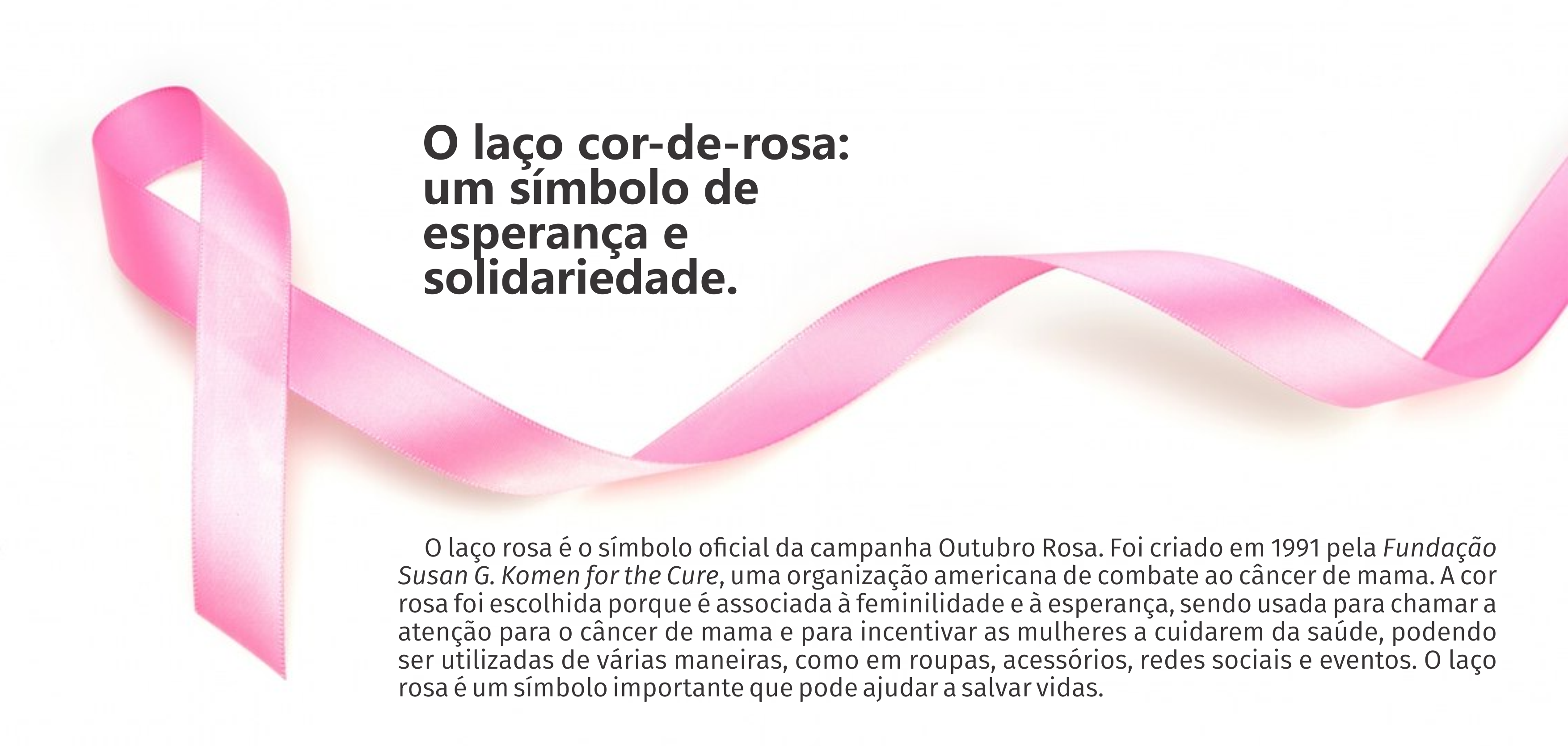 Outubro rosa