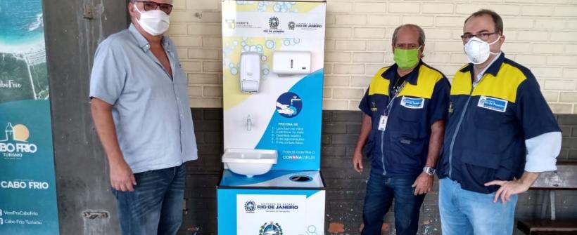 TERMINAL DA CODERTE ENTRA NA LUTA CONTRA COVID