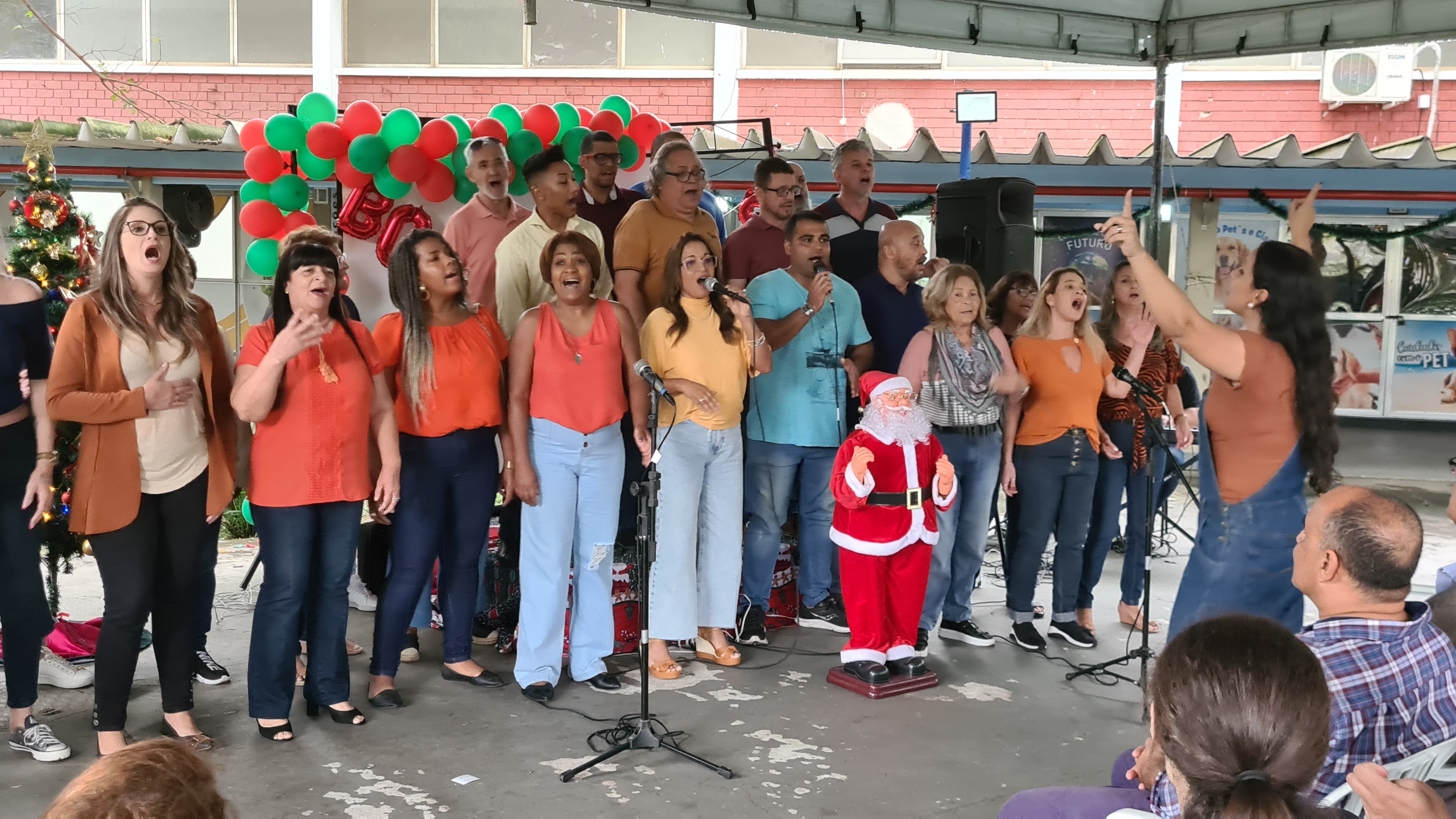 Coral Atitude em Canto