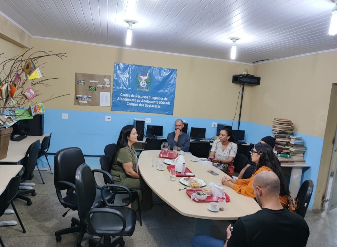 Criaad Campos recebe a visita da Procuradoria do Ministério Público do Trabalho de Campos