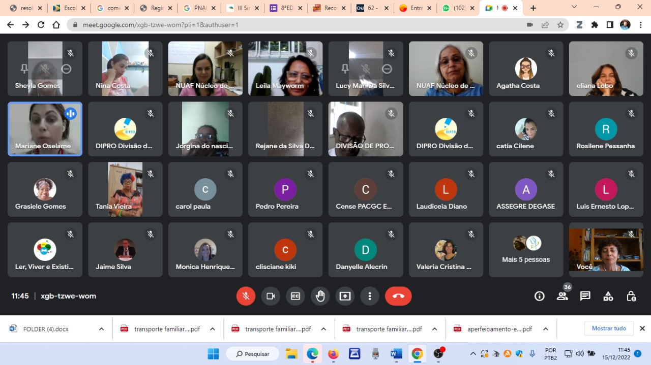 Degase realiza a 8ª edição do Fórum Permanente de Atenção às Famílias