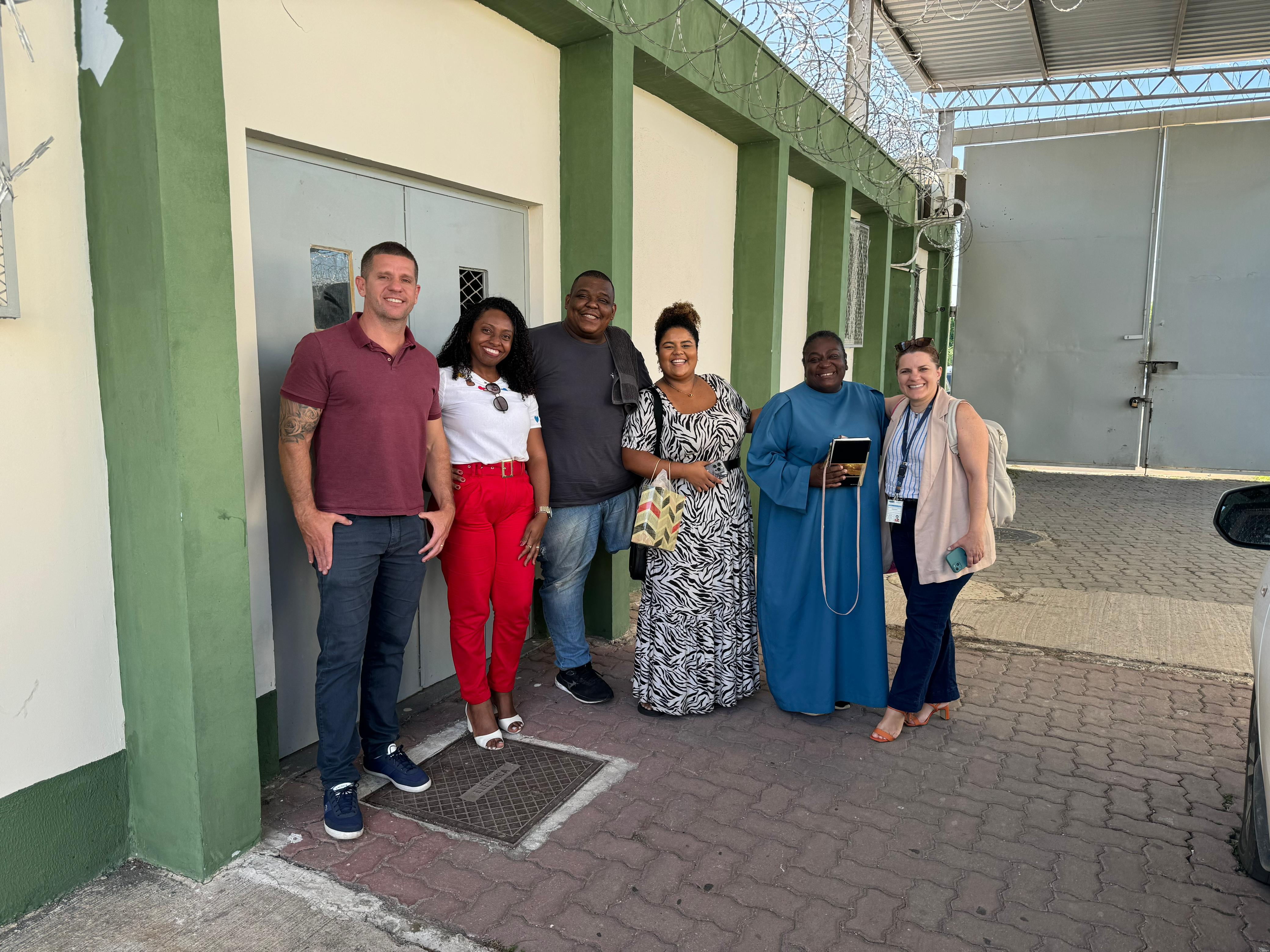 Egresso realiza palestra para socioeducandos no Cense Volta Redonda 