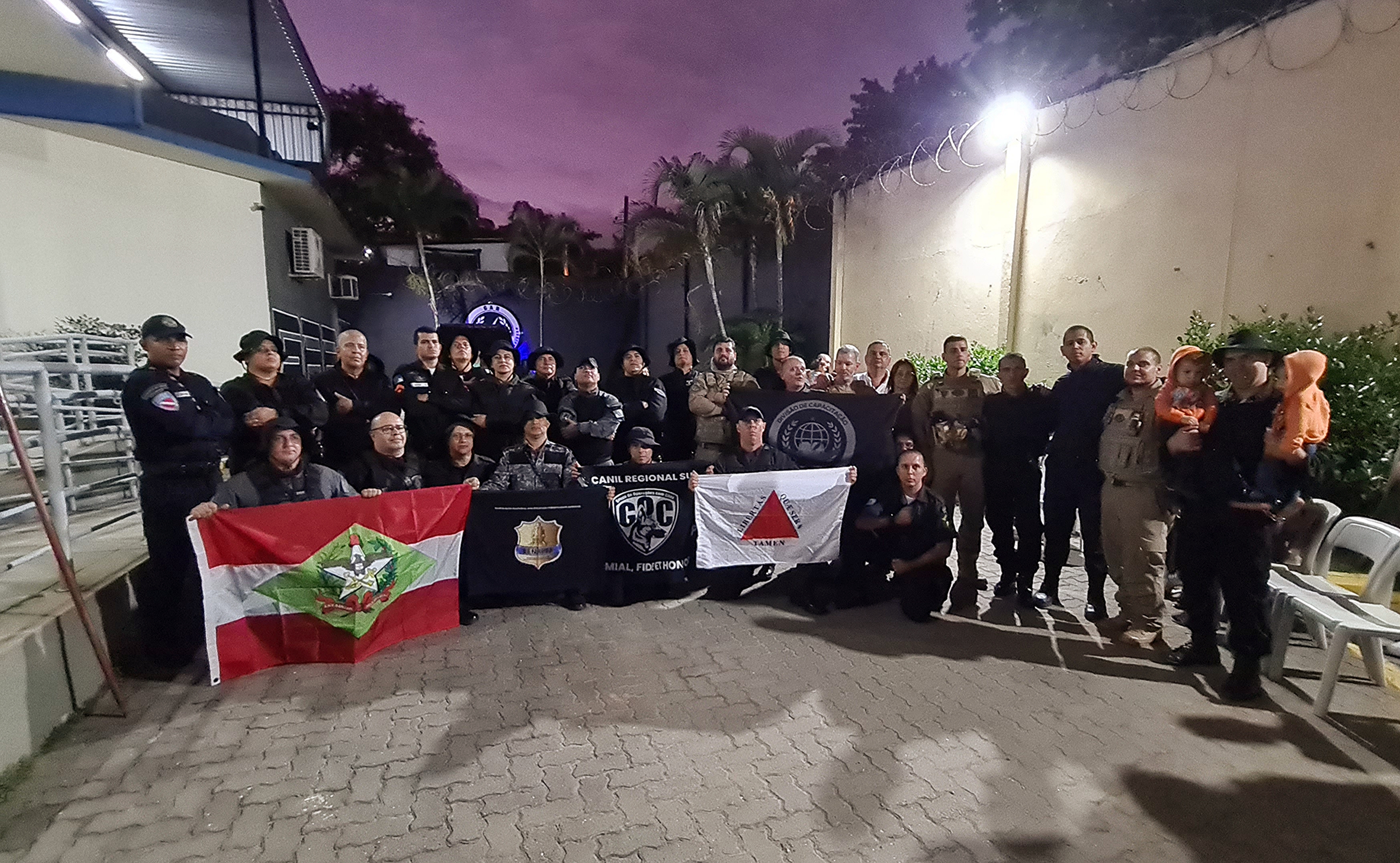 Formatura Condutor de Cães na COOSINT