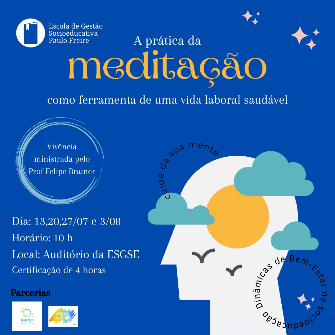 Servidor: Inscrições Abertas para Aulas de Meditação 