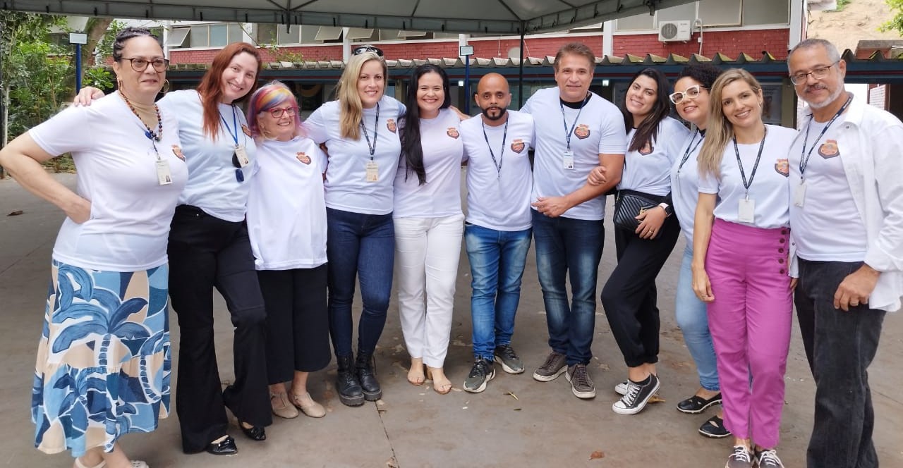 Equipe do NUPST na Feira do Servidor 