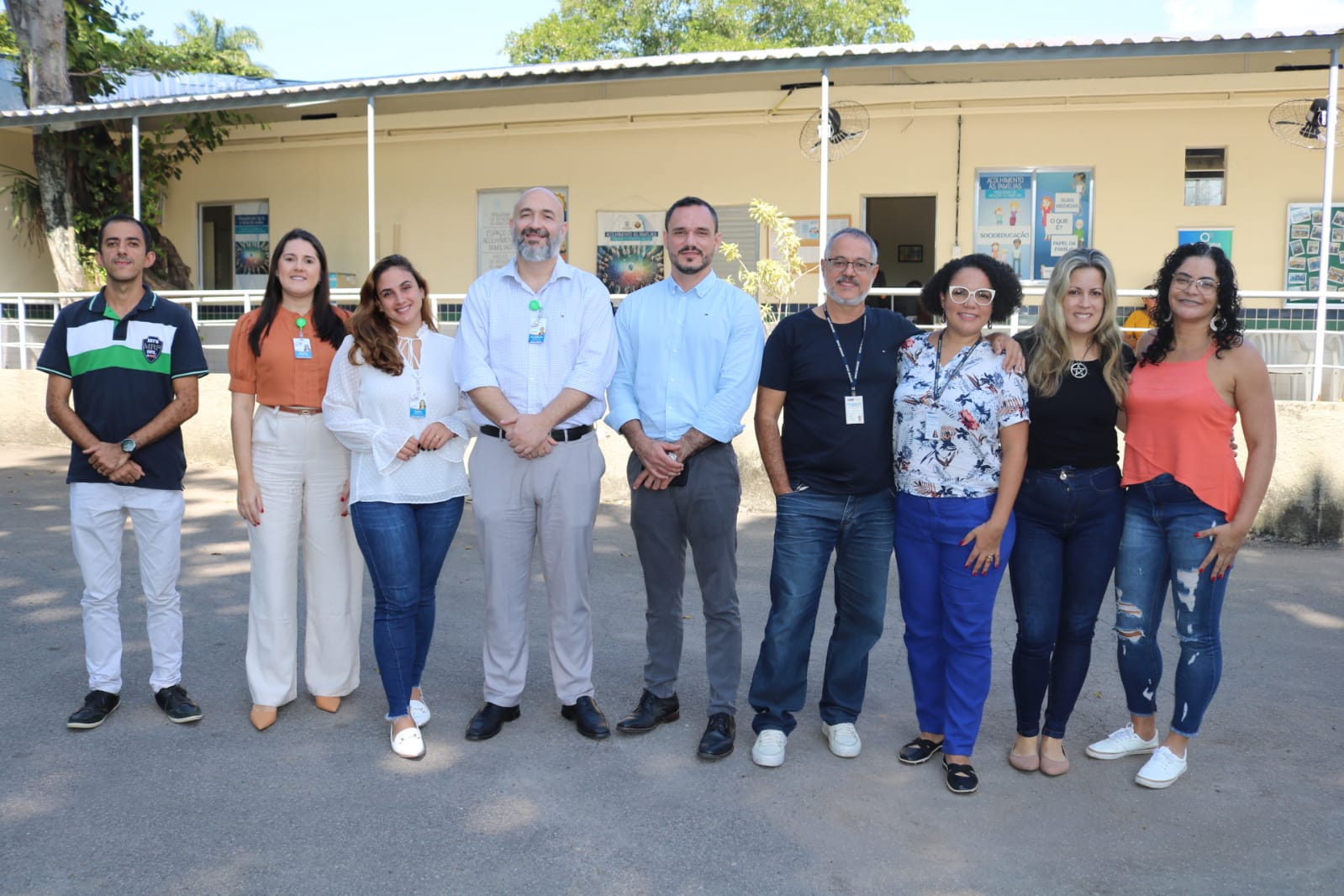 Equipe do Nupst e do Hospital São Francisco na Providência de Deus 