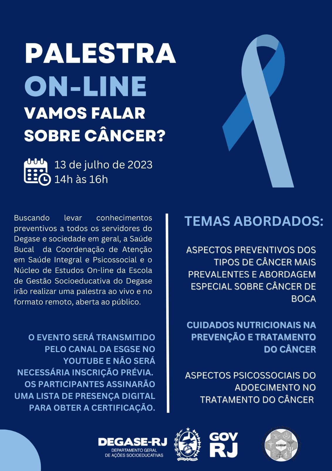 banner odonto cancer