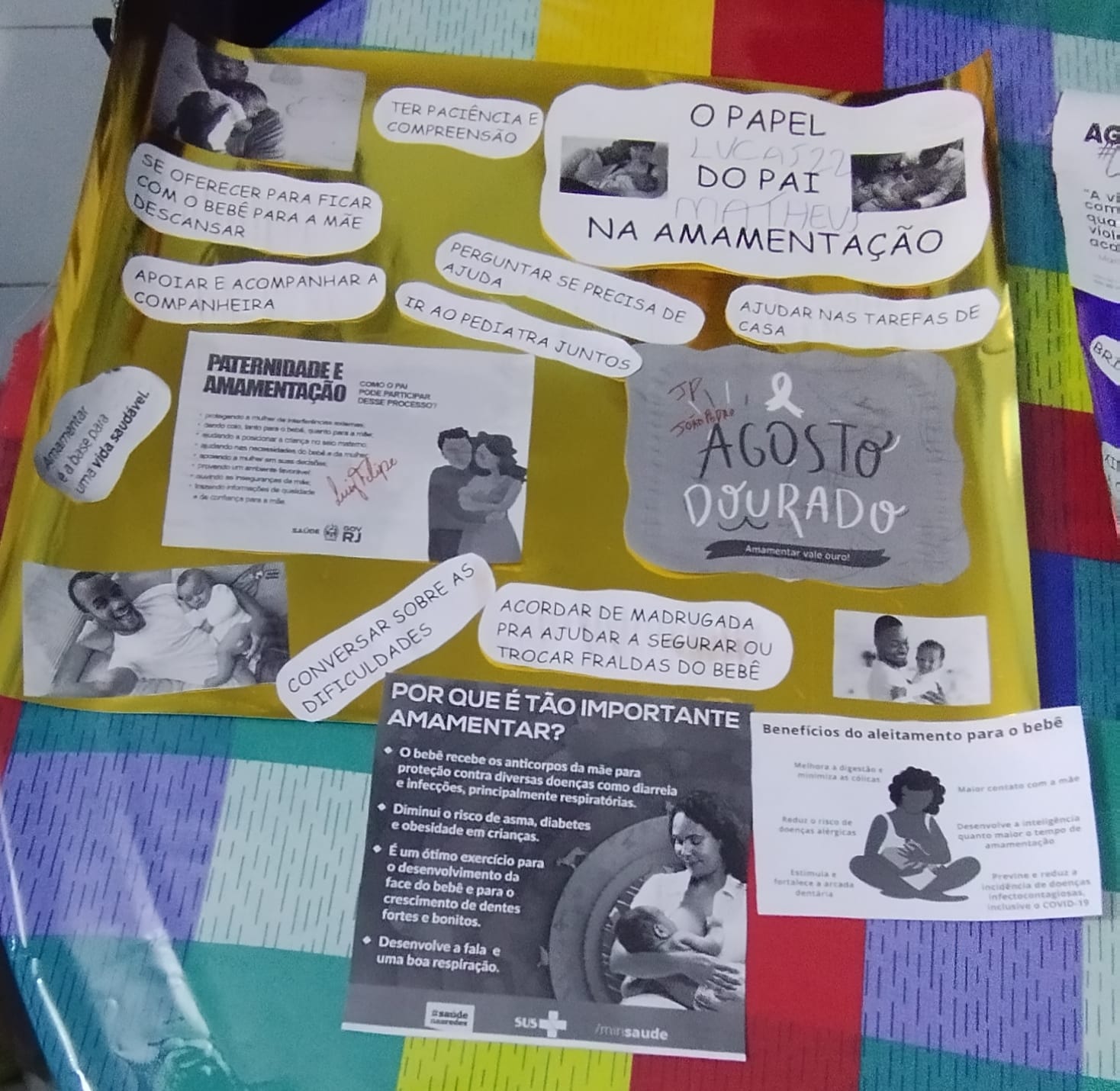 Cartaz do projeto Leitura que Nutre