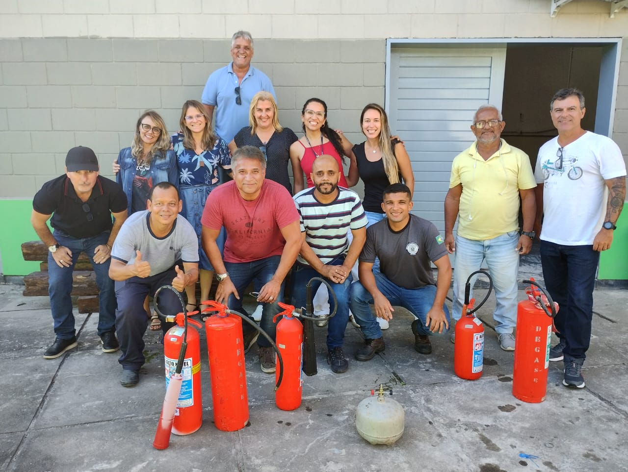 Curso de prevenção e combate a incêndio é realizado no Criaad Cabo Frio 