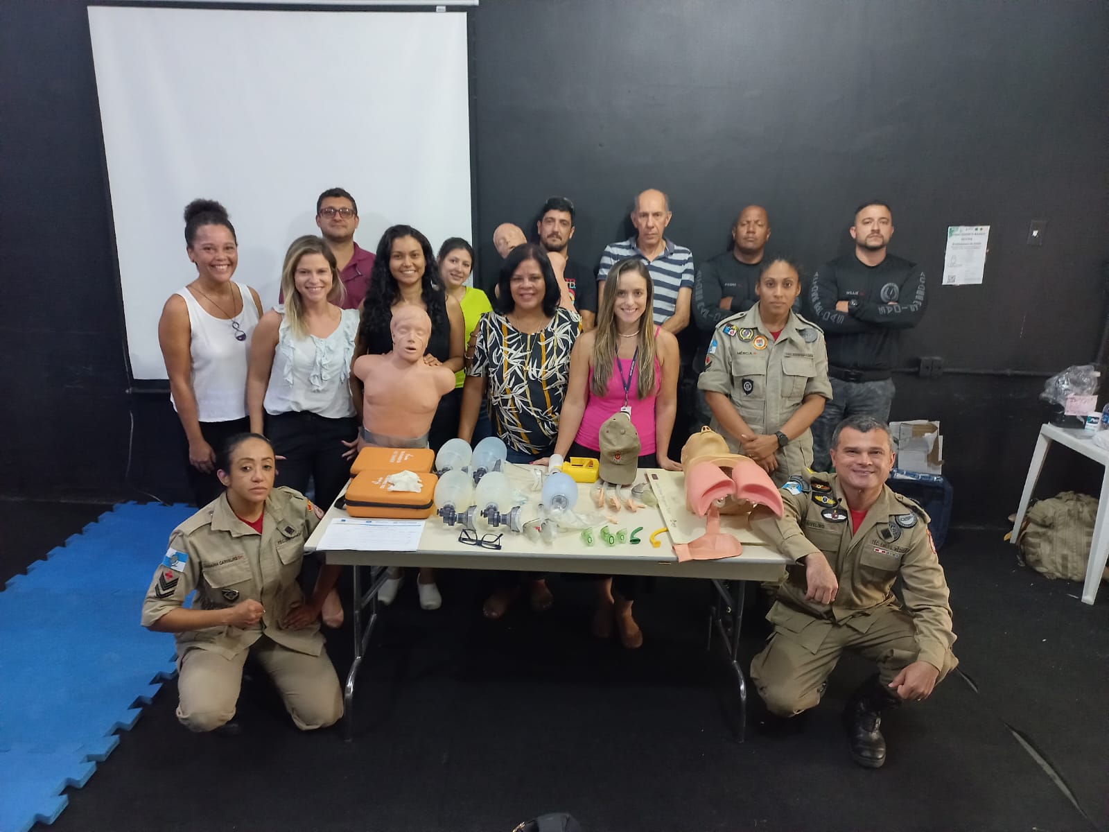 COOSIP e Corpo de Bombeiros realizam curso de Suporte Básico a Vida