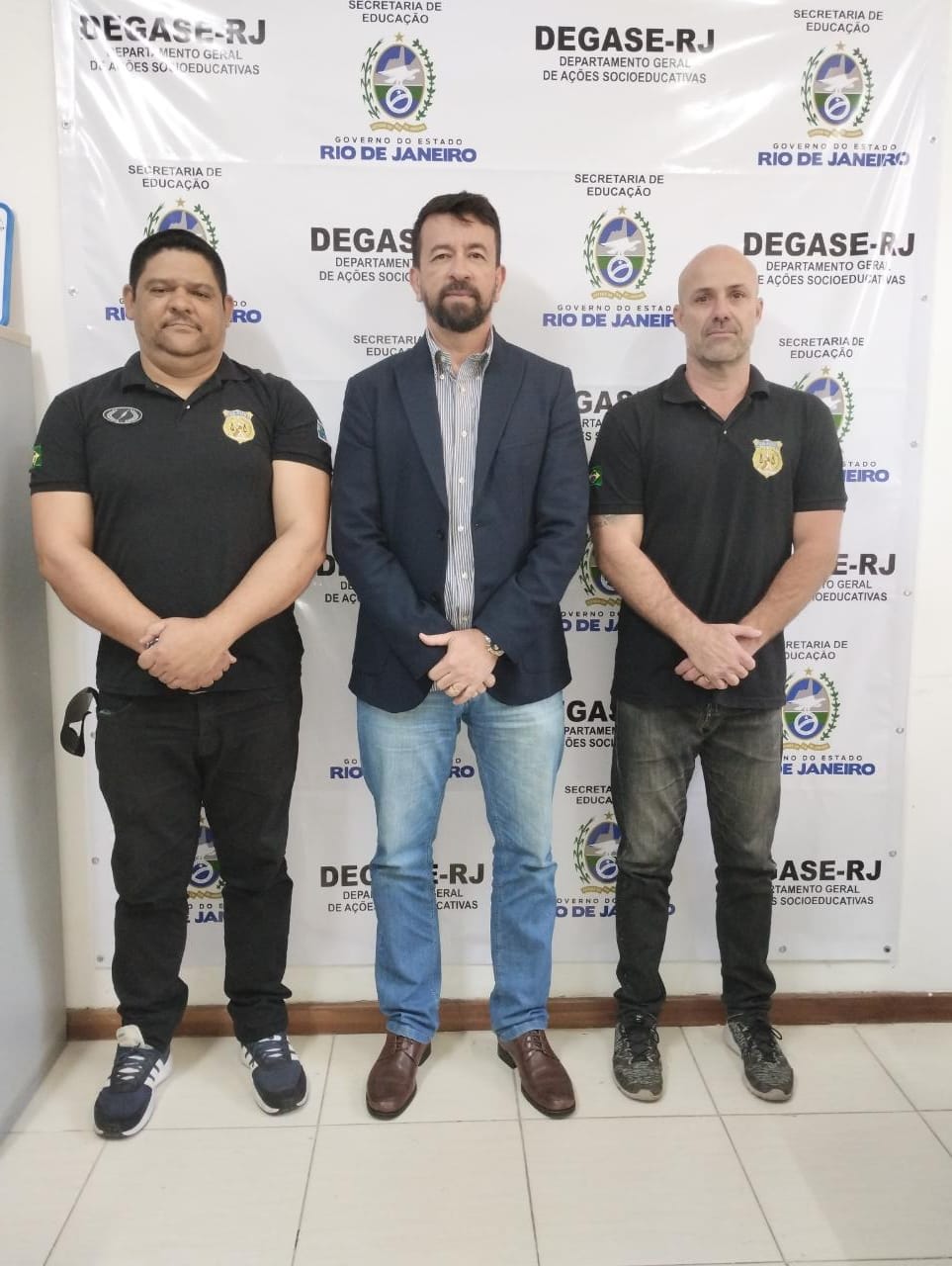 Diretor Geral recebe representantes do Sind-Degase em seu gabinete