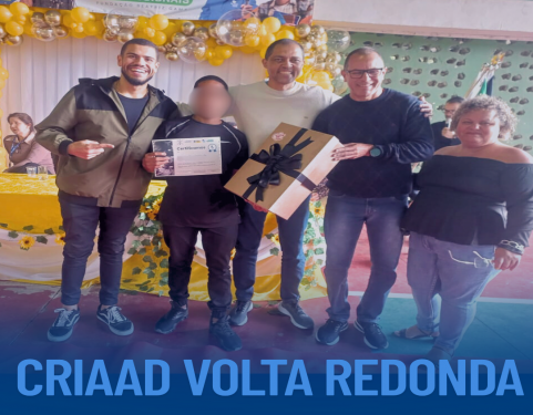 Formatura Curso de Barbearia Criaad Volta Redonda