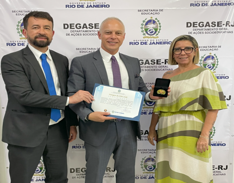 Degase recebe visita de Secretário de Estado de Segurança Pública do Rio de Janeiro