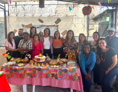 Festa Julina na Casa Mãe Mulher 