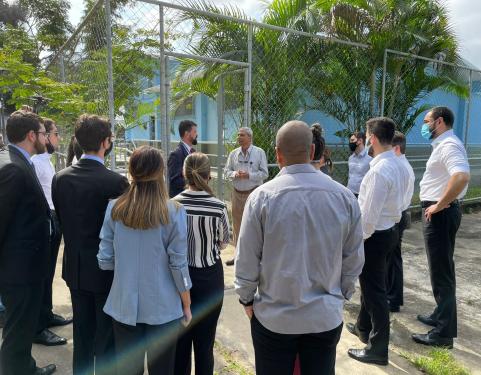 Juízes recém-empossados visitam o EJLA