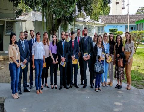 Novos promotores em visita no Cense PACGC