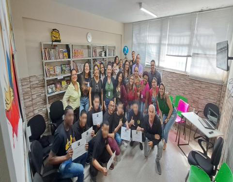 TV Degase realiza 1ª formatura do ano no CAI Baixada