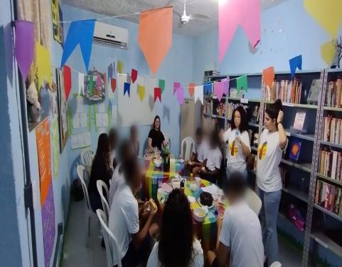 Festa Junina na Biblioteca do Cense 