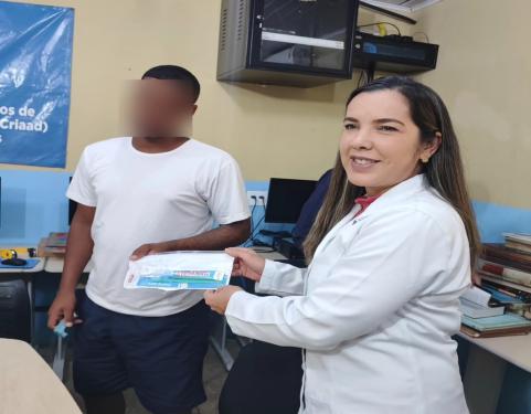 CRIAAD Campos firma parceria com a Secretaria de Saúde em beneficio dos socioeducandos