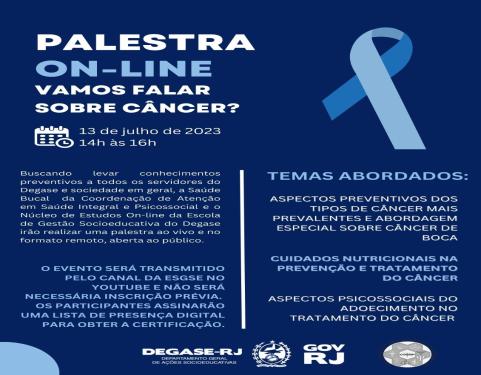 banner odonto cancer