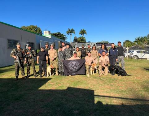 DAC recebe workshop do 1º BPE e do Batalhão de Ações com Cães/BAC 