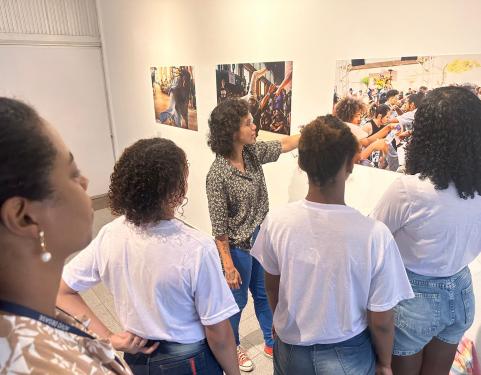 Socioeducandas do CRIAAD Galeão participam da exposição no SESC Niterói