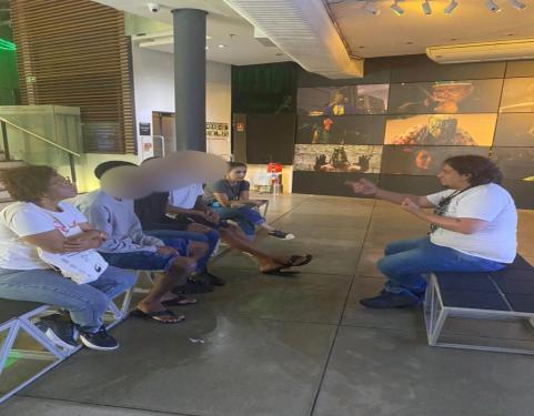 Criaad Bangu visita Espaço Oi Futuro