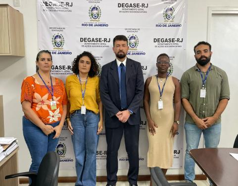 Degase recebe visita de Mecanismo Nacional de Prevenção e Combate à Tortura (MNPCT)