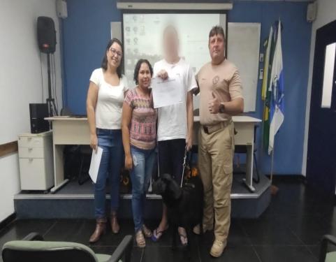 Divisão de Ações com Cães do Degase realiza formatura do curso de agente de higienização canina