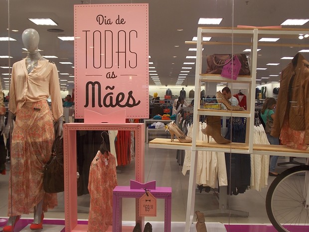 Dia das Mães deve movimentar R$ 1,1 bilhão no varejo do Estado do Rio