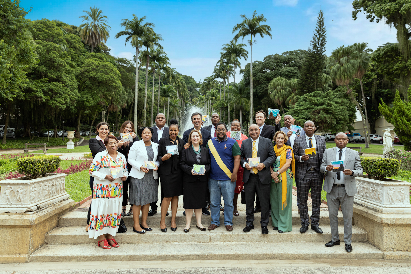 Secretário Vinicius Farah recebe comitiva de parlamentares da África do Sul