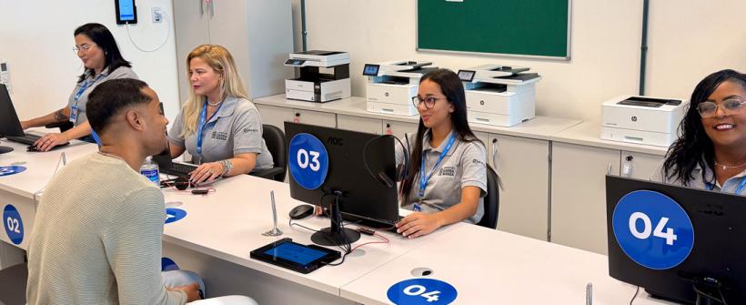 Governo do Estado leva atendimento phygital a Barra Mansa