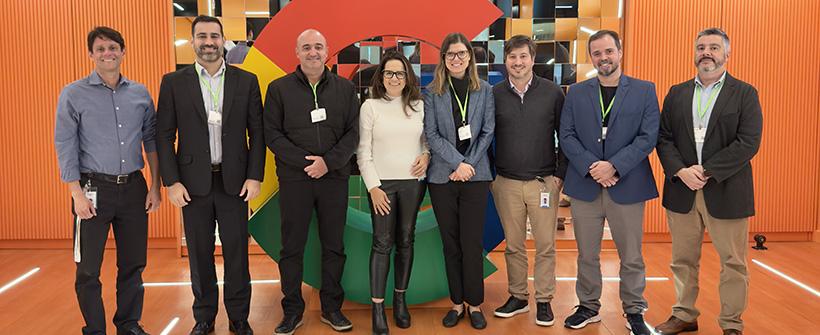 Secretaria de Transformação Digital e PRODERJ visitam escritório do Google