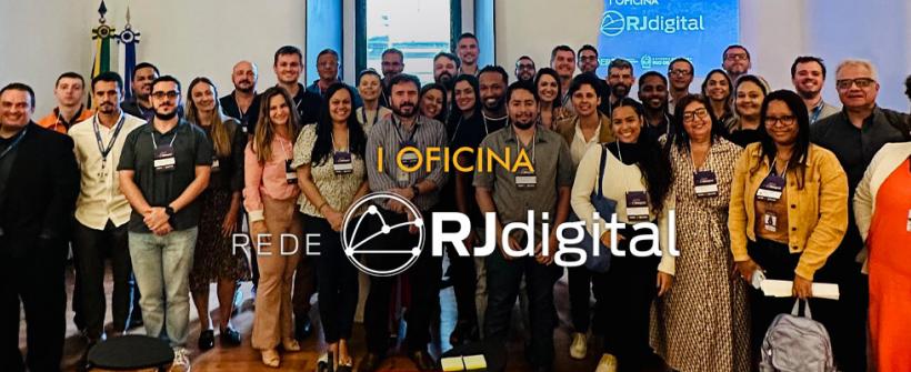 Secretaria de Transformação Digital e PRODERJ realizam I Oficina Rede RJ Digital
