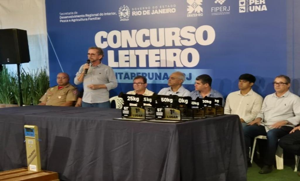EMATER-RIO realiza 51º Concurso Leiteiro de Itaperuna com participação de produtores e famílias do campo