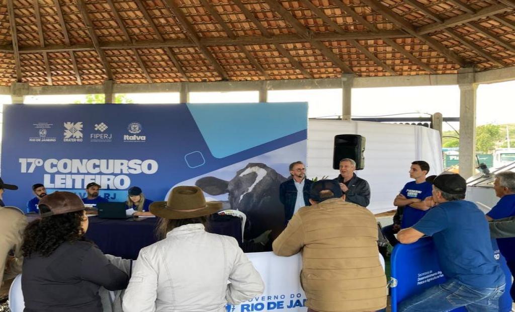 EMATER-RIO realiza a 17ª edição do Concurso Leiteiro de Italva